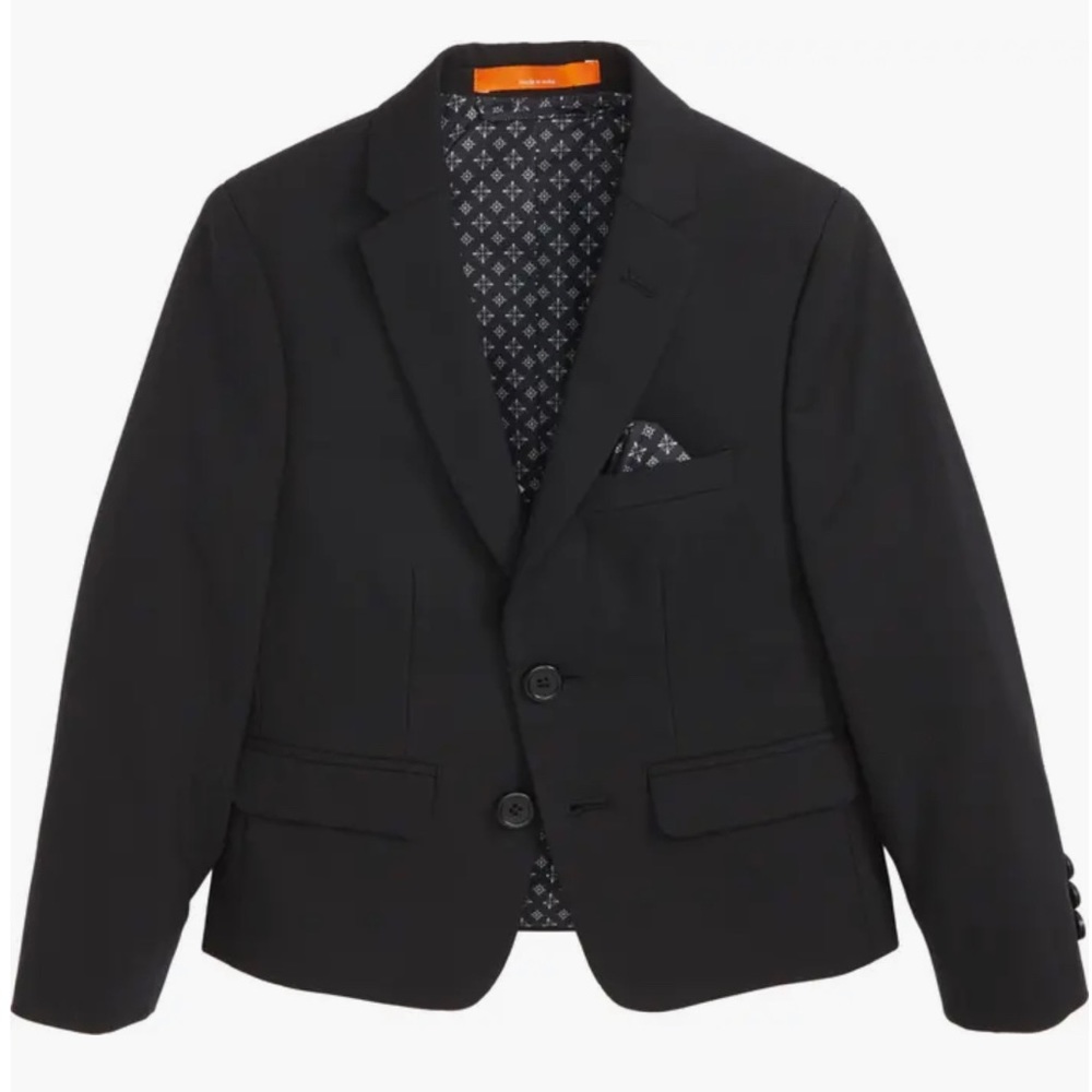 Tallia Solid Wool Blend Sports Coat and Pants